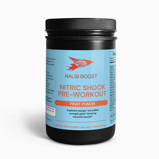 Nitric Shock Pre-Workout Powder (Fruit Punch)